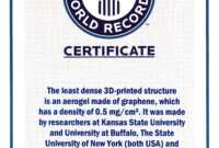 Fake Guinness World Record Certificate - Milas with regard to Guinness World Record Certificate Template