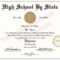 Fake High School State Design Diplomas – Select A State Regarding Fake Diploma Certificate Template