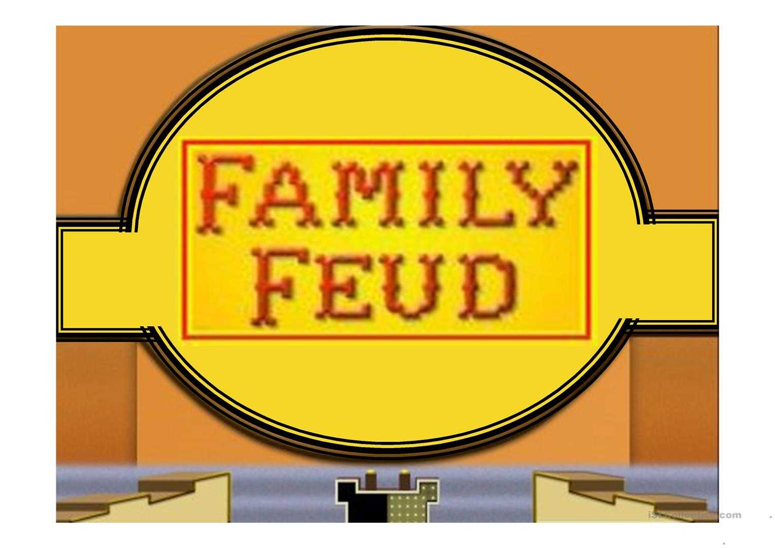 Family Feud Game Power Point Template – English Esl Powerpoints With Regard To Family Feud Game Template Powerpoint Free