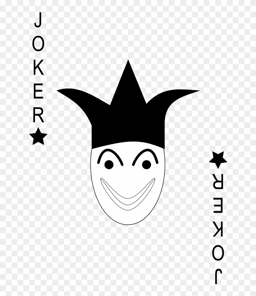 File Cards Black Svg – Joker Transparent Card Png Clipart Pertaining To Joker Card Template