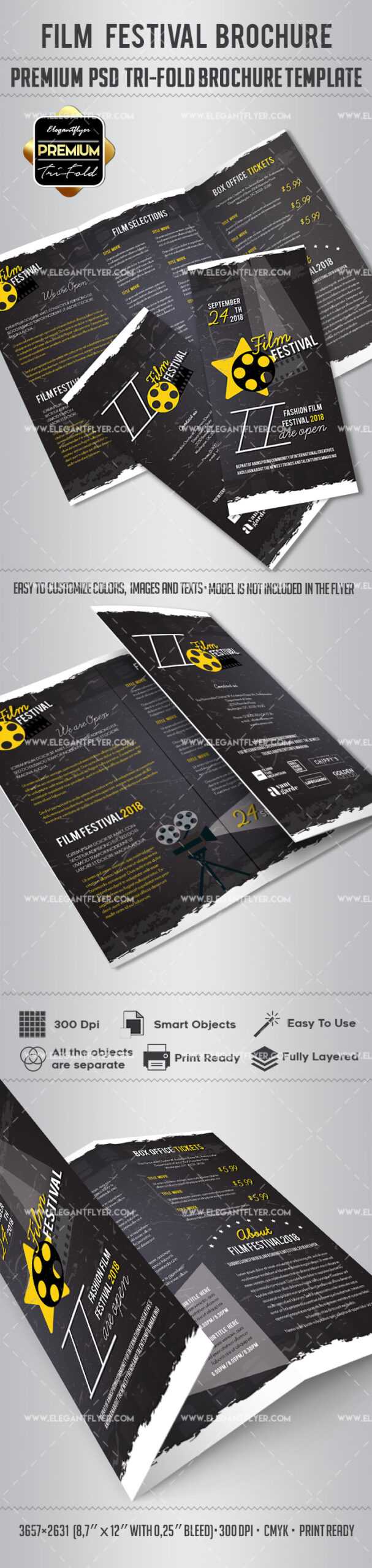 Film Festival Brochure Design Regarding Film Festival Brochure Template