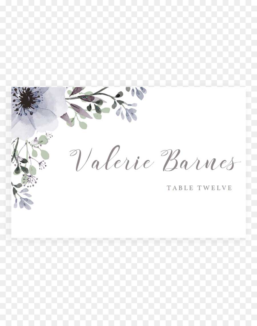 Floral Wedding Invitation Background Png Download – 1200 Intended For Free Place Card Templates Download