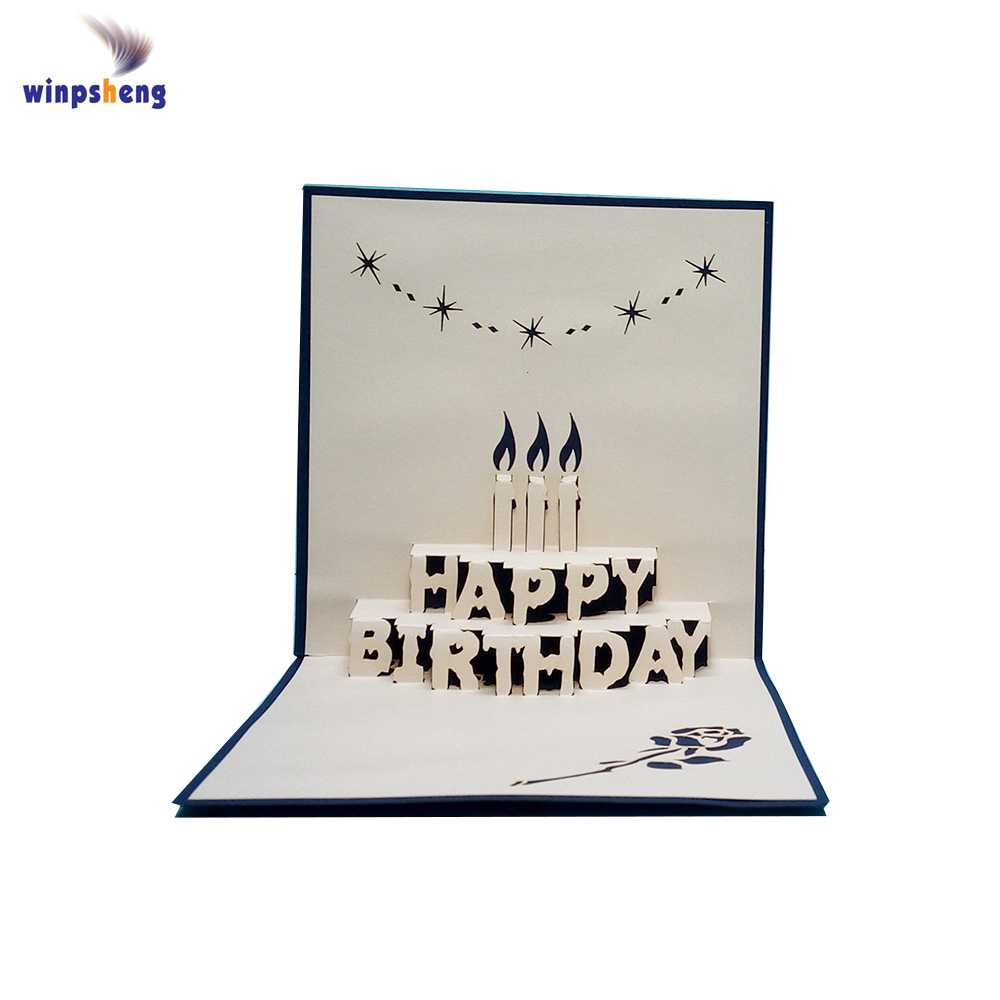 Foil Happy Birthday Template Popup Cards – Buy Happy Birthday Popup  Cards,pop Up Birthday Card Template,birthday Greeting Card Product On  Alibaba With I Love You Pop Up Card Template