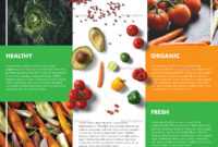 Food Brochure Template throughout Nutrition Brochure Template