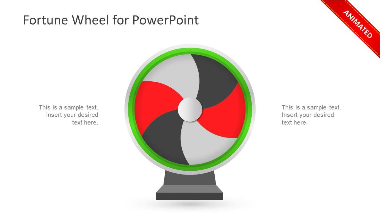 Fortune Wheel Powerpoint Template With Wheel Of Fortune Powerpoint Template