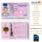 France Driving Licence Template In French Id Card Template