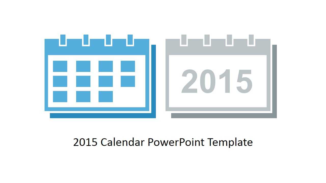 Free 2015 Calendar Template For Powerpoint Intended For Powerpoint Calendar Template 2015