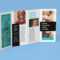 Free Accordion 4 Fold Brochure Leaflet Mockup Psd Templates With Brochure 4 Fold Template