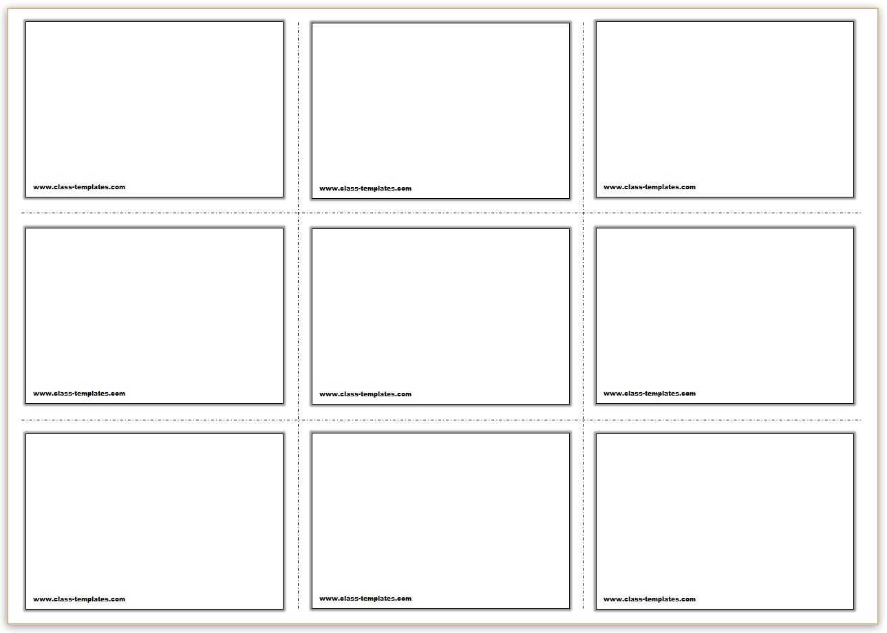 Free Blank Flash Card Template – Milas.westernscandinavia For Blank Playing Card Template