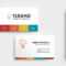 Free Business Card Template In Psd, Ai & Vector – Brandpacks With Photoshop Name Card Template