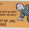 Free Card: A Get Out Of Jail Free Card throughout Get Out Of Jail Free Card Template