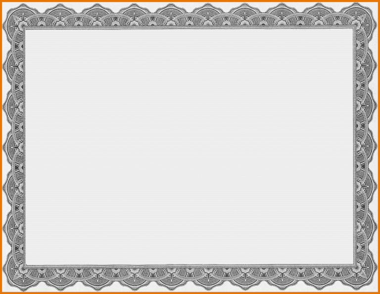 Free Certificate Border Clipart regarding Free Printable Certificate ...