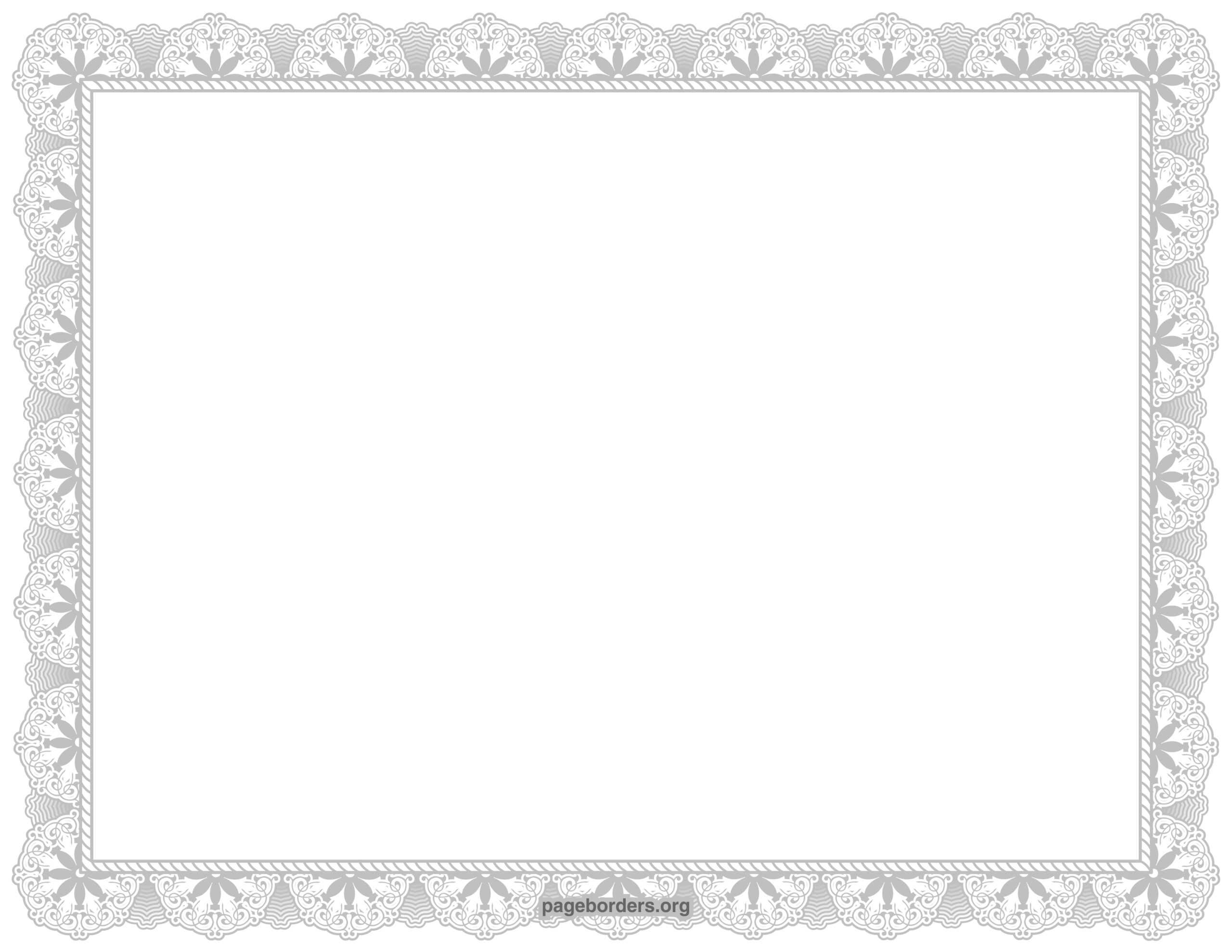 Free Certificate Border, Download Free Clip Art, Free Clip Regarding Free Printable Certificate Border Templates