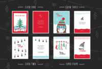 Free Christmas Card Templates For Photoshop &amp; Illustrator with regard to Adobe Illustrator Christmas Card Template