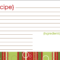 Free Downloadable Recipe Templates | Yglesiazssa.tk Pertaining To Free Recipe Card Templates For Microsoft Word