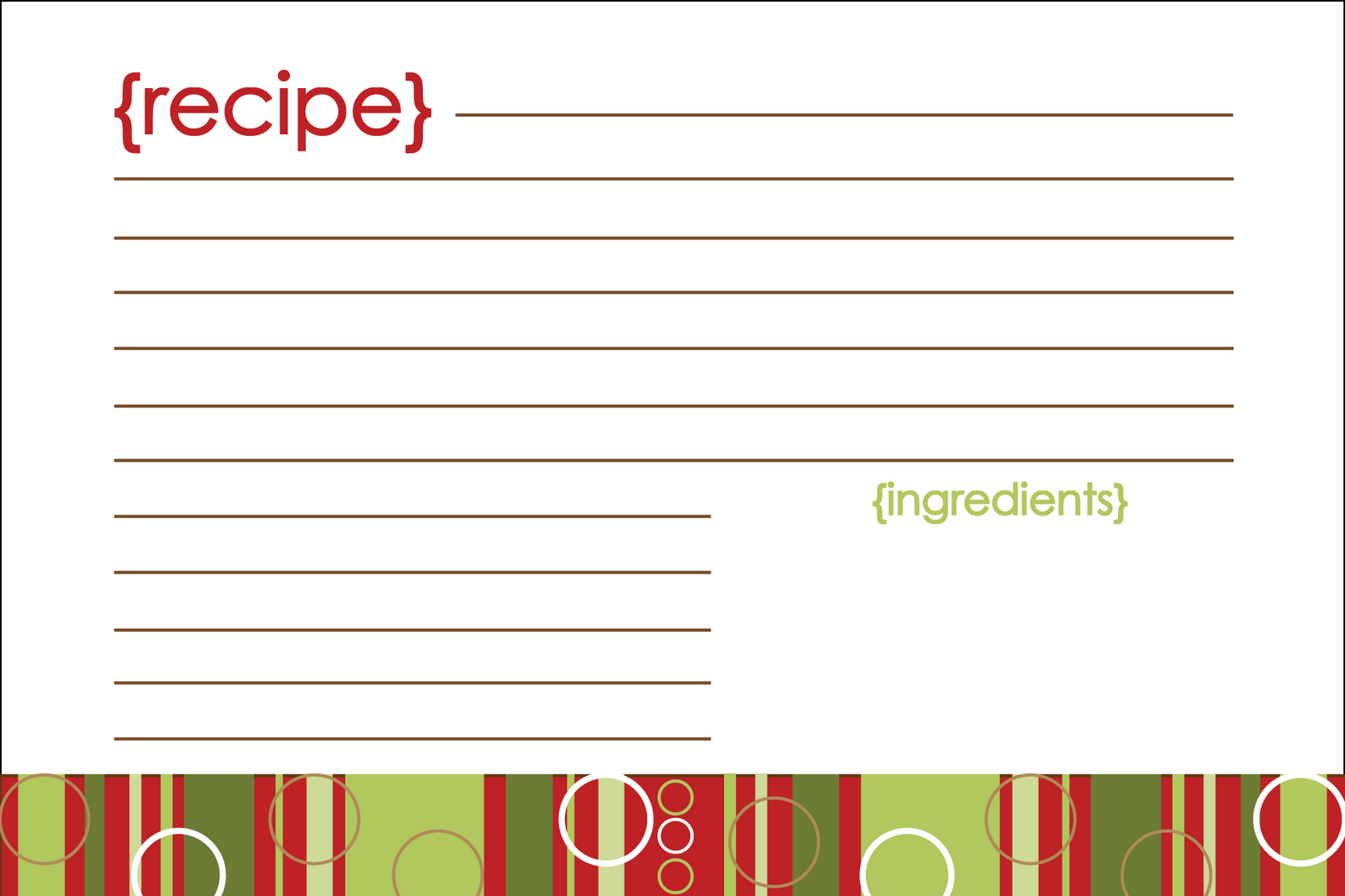 Free Downloadable Recipe Templates | Yglesiazssa.tk Pertaining To Free Recipe Card Templates For Microsoft Word