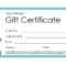 Free Gift Certificate Templates You Can Customize With Certificate Template For Pages