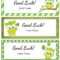 Free Good Luck Cards For Kids | Customize Online & Print At Home Within Good Luck Card Templates