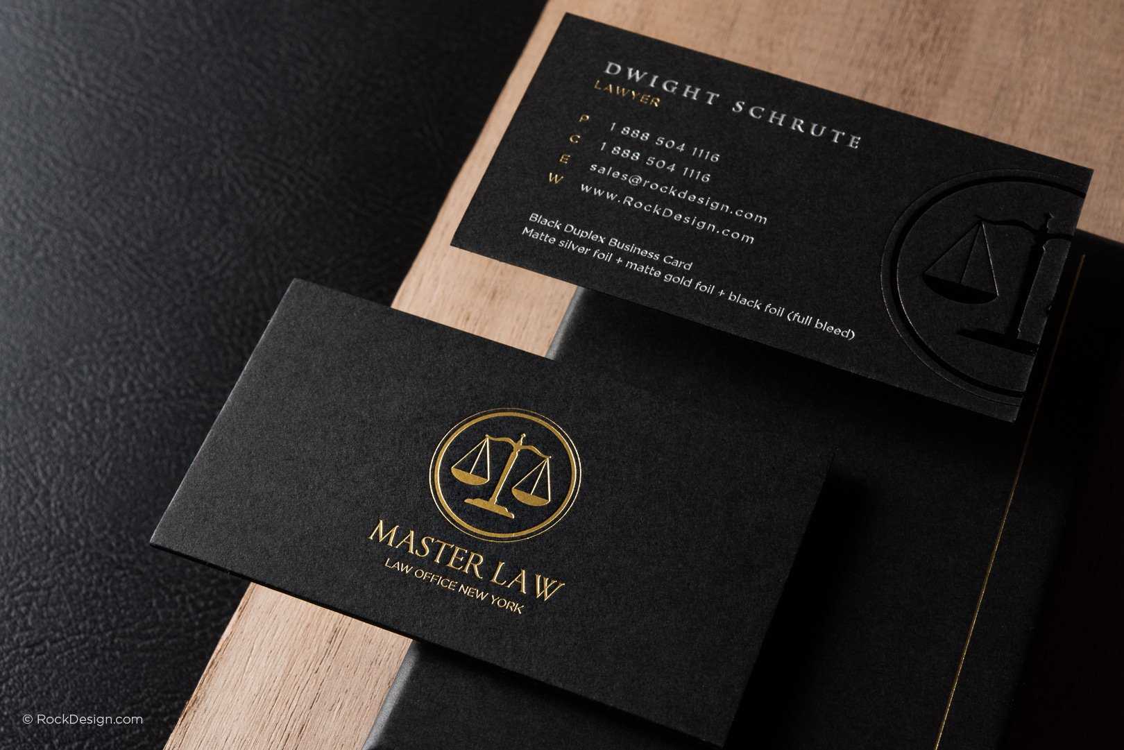 Free Lawyer Business Card Template | Rockdesign For Legal Business Cards Templates Free