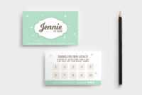 Free Loyalty Card Templates - Psd, Ai &amp; Vector - Brandpacks intended for Membership Card Template Free