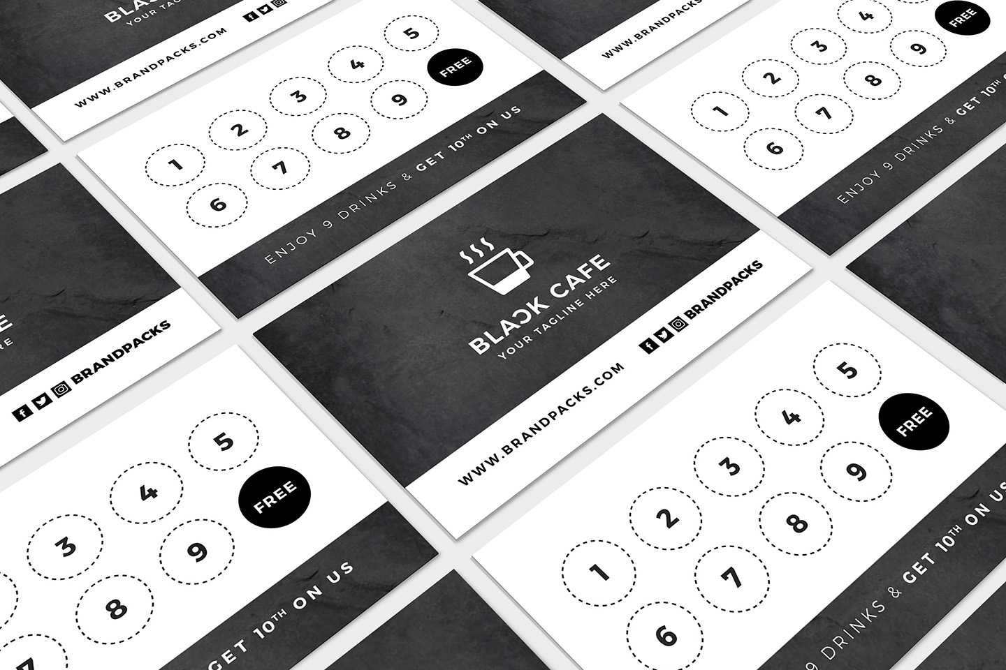 Free Loyalty Card Templates – Psd, Ai & Vector – Brandpacks Pertaining To Loyalty Card Design Template