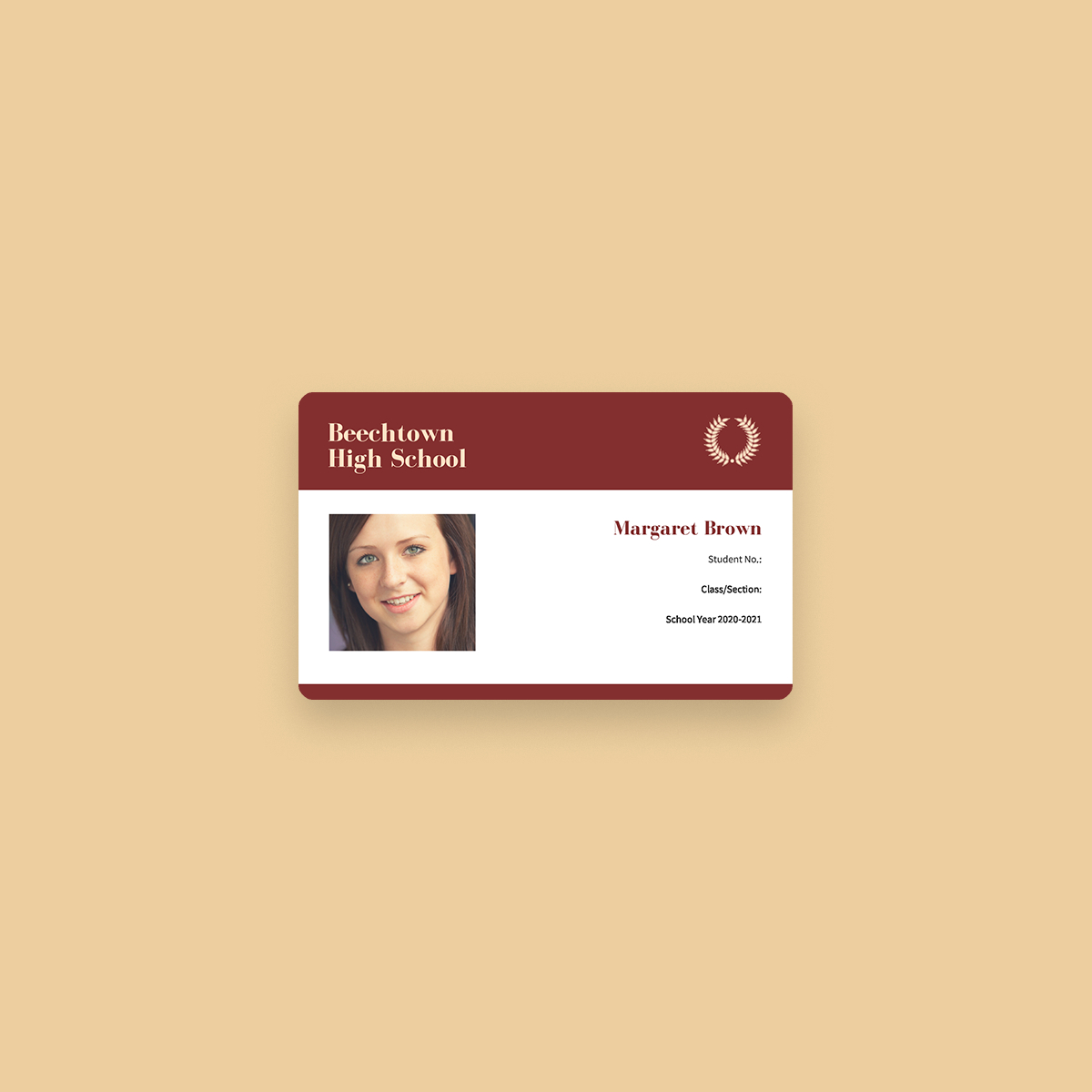 Free Online Id Maker: Design A Custom Id In Canva Within Teacher Id Card Template