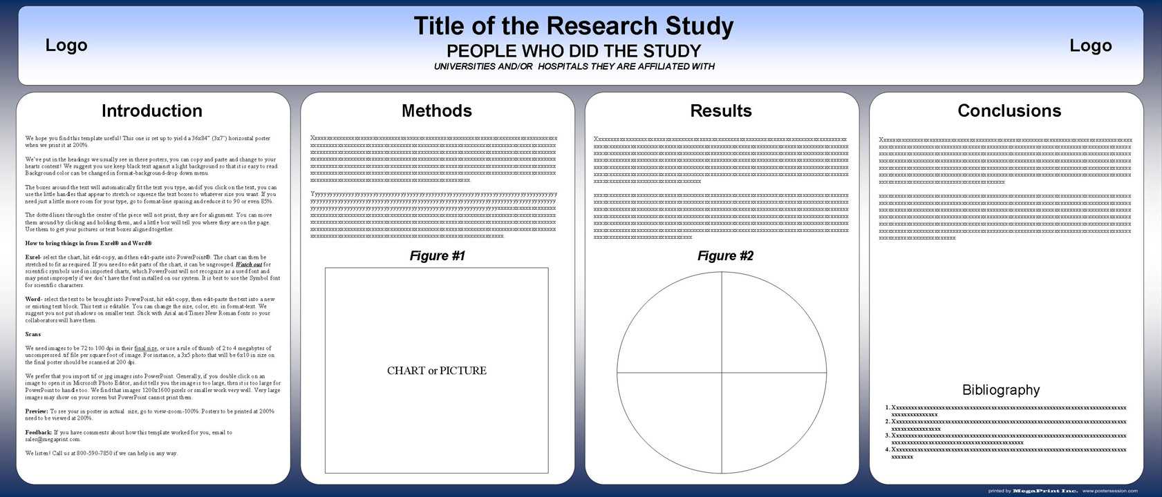 Free Powerpoint Scientific Research Poster Templates For Inside Powerpoint Poster Template A0