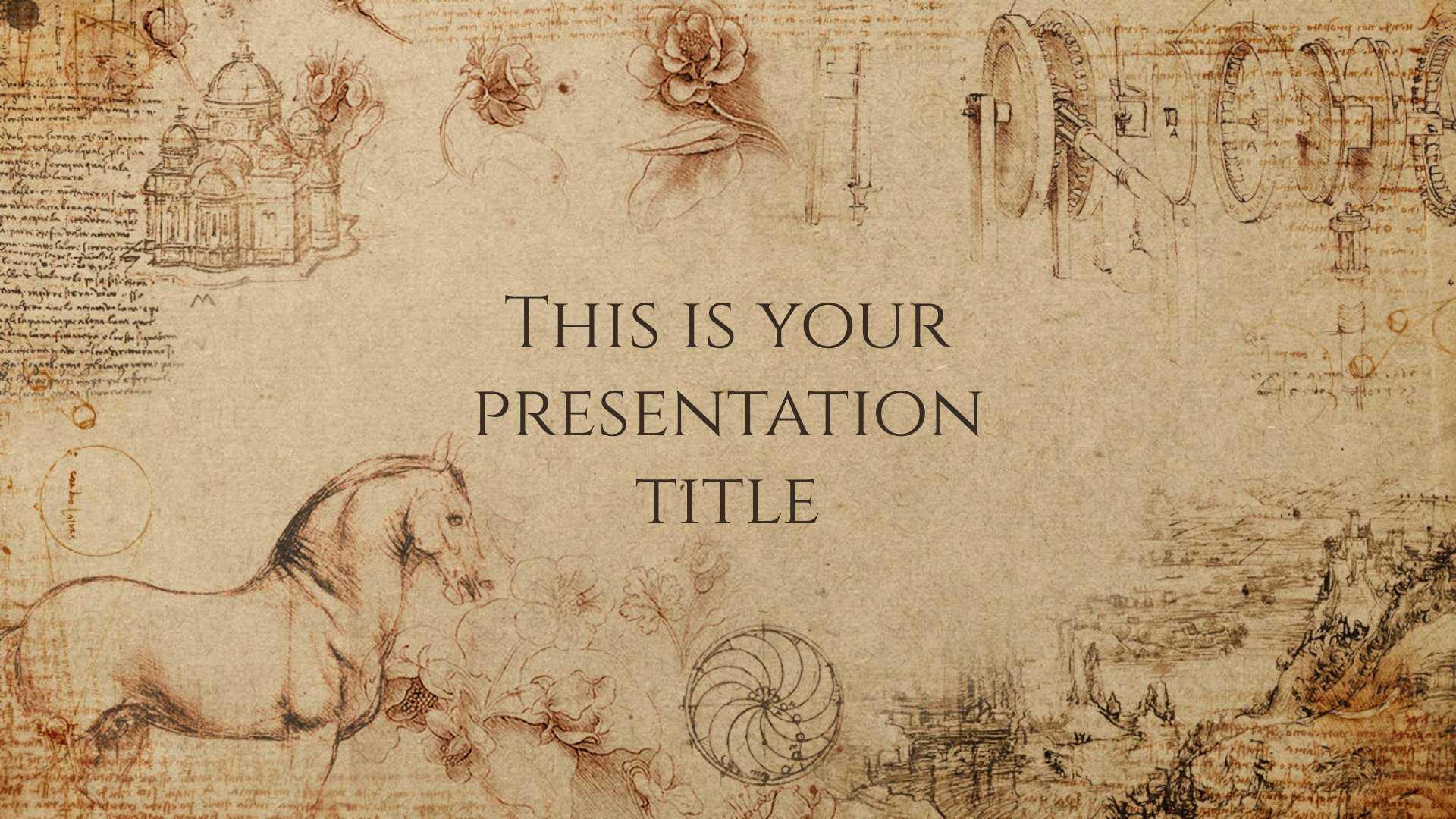 Free Powerpoint Template Or Google Slides Theme With Within World War 2 Powerpoint Template