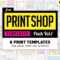 Free Print Shop Templates For Local Printing Services Inside Template For Cards To Print Free