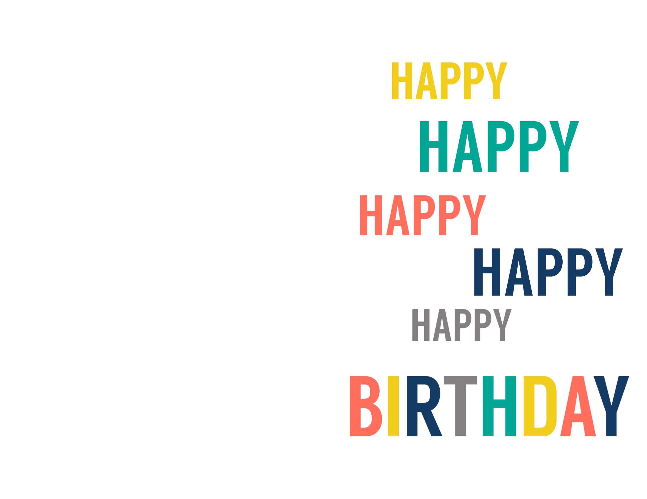 Free Printable Birthday Cards – Paper Trail Design Intended For Free Templates For Cards Print