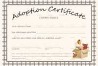 Free Printable Blank Baby Birth Certificates Templates within Baby Doll Birth Certificate Template