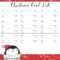 Free Printable Christmas Gift List Template For Christmas Card List Template