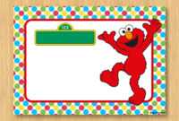 Free Printable Elmo Birthday Invitations – Bagvania regarding Elmo Birthday Card Template