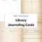 Free Printable Library Card Template | Tortagialla Regarding Library Catalog Card Template