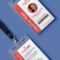 Free Psd : Office Identity Card Template Psd | Free Psd | Ui In Id Card Design Template Psd Free Download