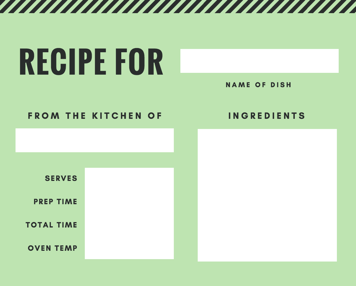 Free Recipe Card Maker – Milas.westernscandinavia Intended For Free Recipe Card Templates For Microsoft Word