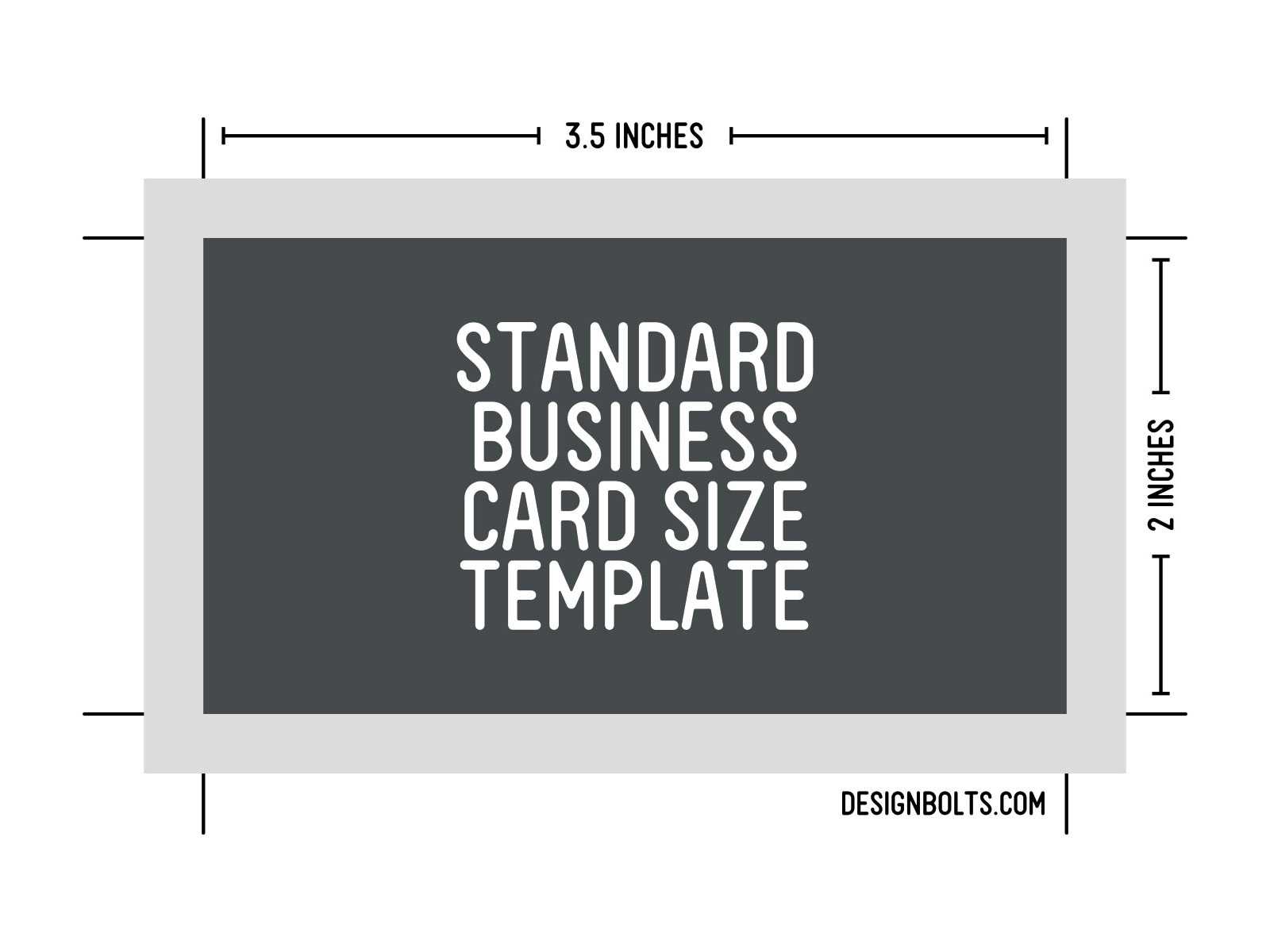 Free Standard Business Card Size, Letterhead & Envelop Sizes Throughout Business Card Size Psd Template