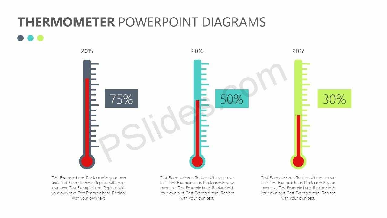 Free Thermometer Powerpoint Diagrams – Pslides Intended For Thermometer Powerpoint Template