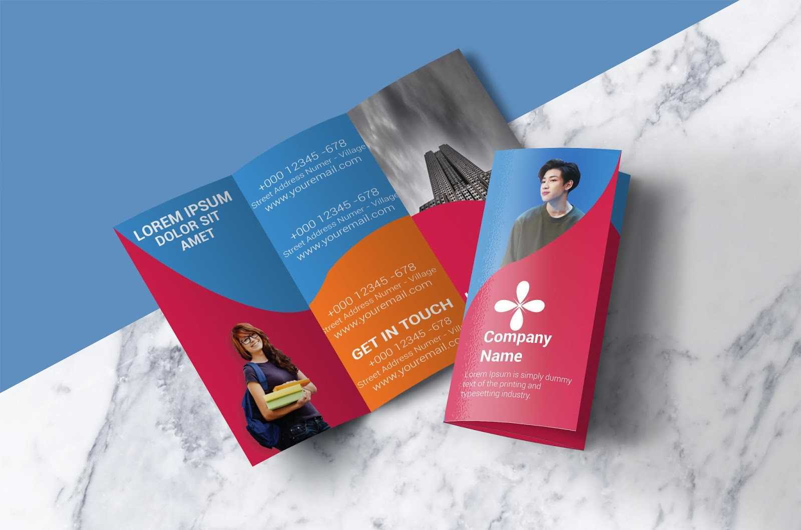 Free Tri Fold Brochure Template – Download Free Tri Fold With Regard To Adobe Tri Fold Brochure Template