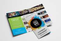 Free Tri-Fold Brochure Template For Events &amp; Festivals - Psd with regard to Tri Fold Brochure Publisher Template