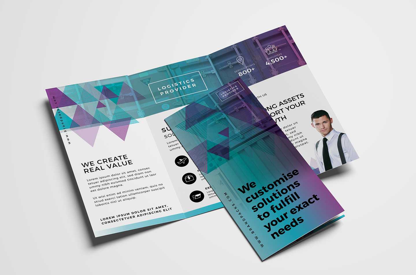 Free Trifold Brochure Template Vol.2 In Psd, Ai & Vector Intended For 2 Fold Brochure Template Psd