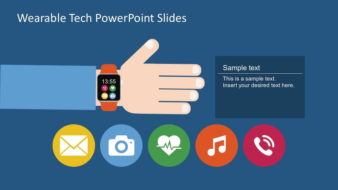 Free Wearable Technology Powerpoint Slides With High Tech Powerpoint Template