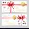 Gift Card Or Gift Voucher Template With Gift Card Template Illustrator