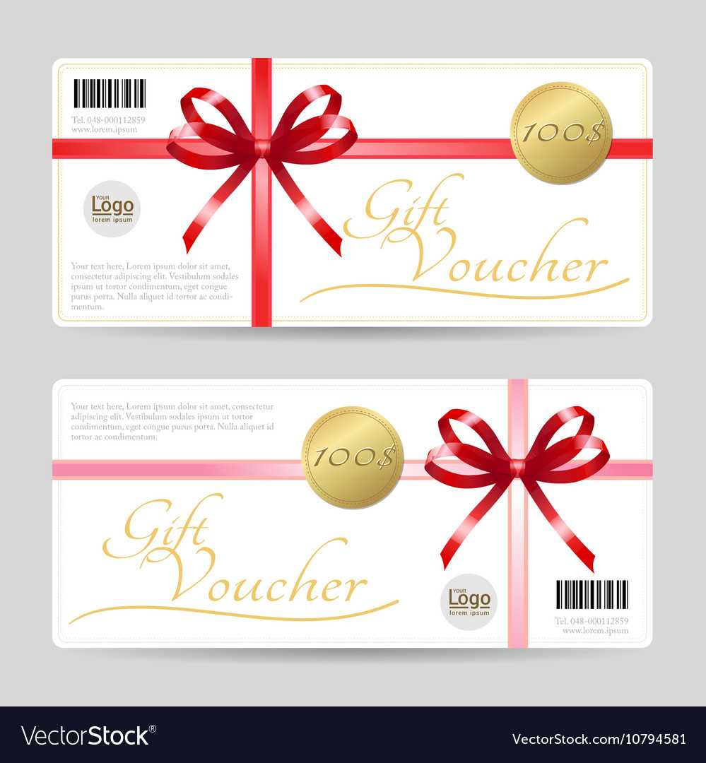 Gift Card Or Gift Voucher Template With Gift Card Template Illustrator