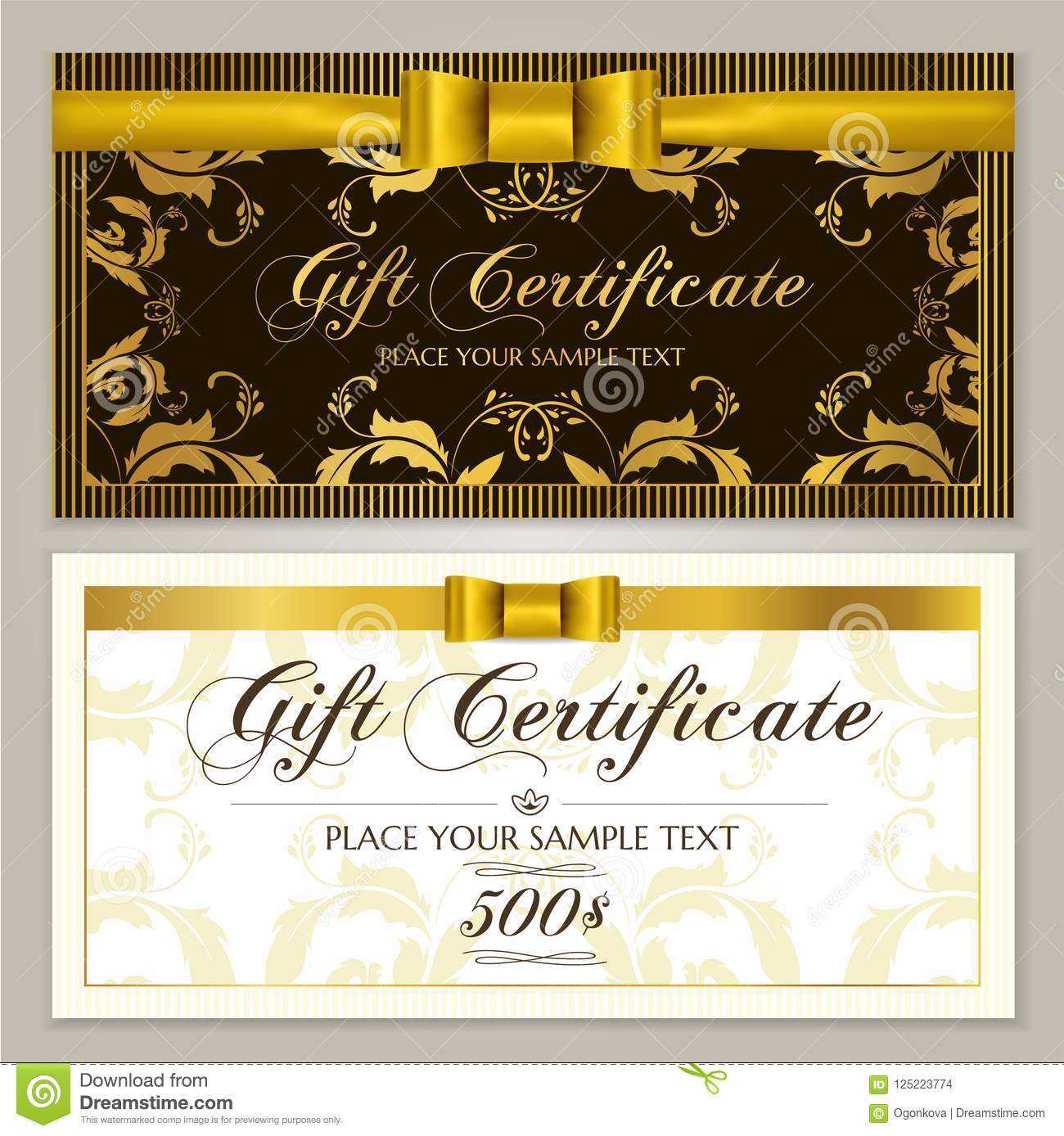 Gift Certificate Template Gift Voucher Layout, Coupon Within Restaurant Gift Certificate Template