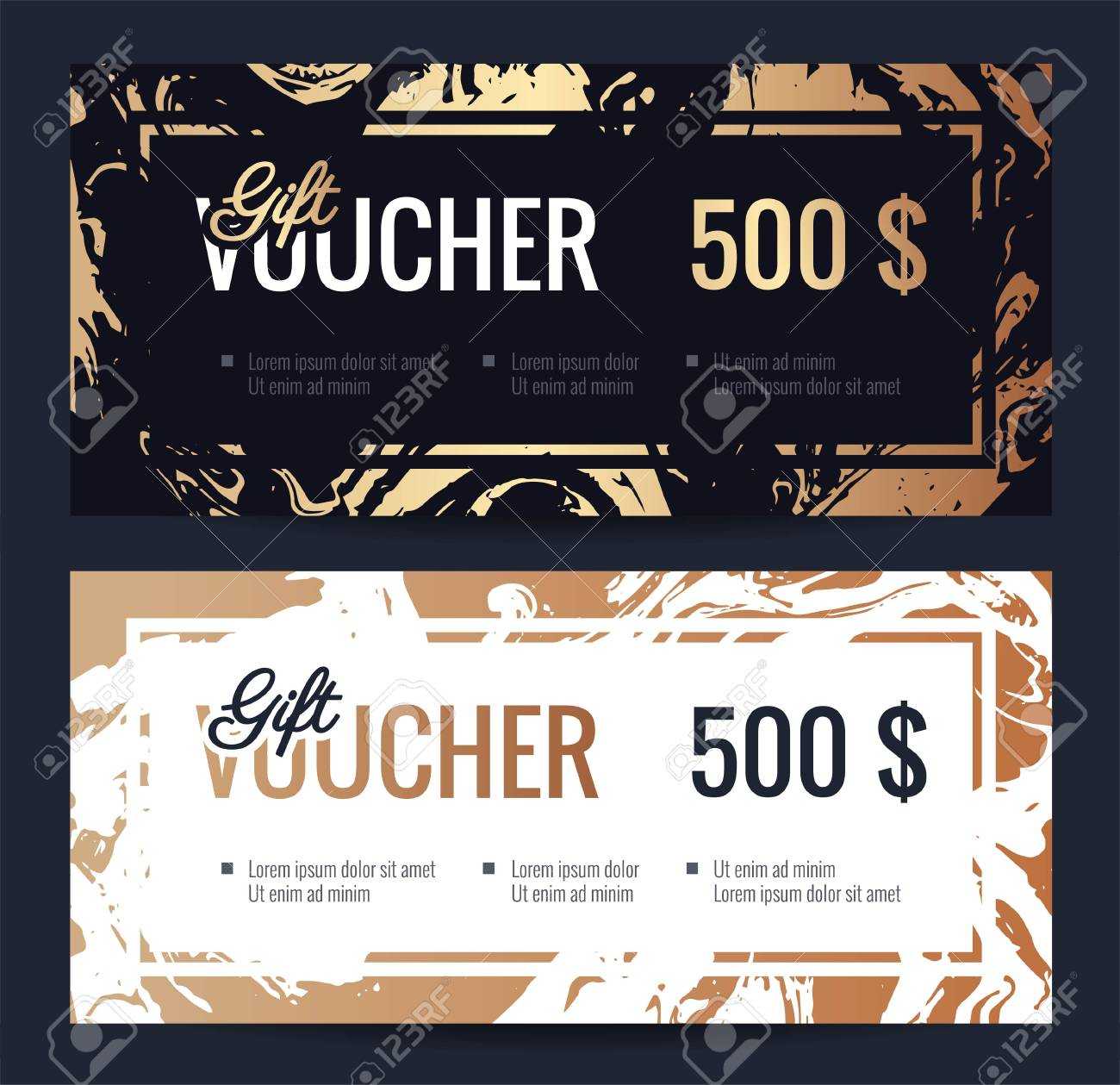 Gift Voucher Coupon Discount. Elegant Gift Certificate Template.. With Elegant Gift Certificate Template