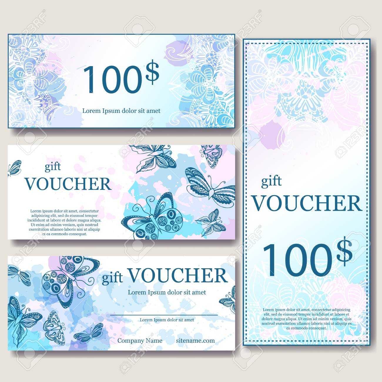 Gift Voucher Template With Mandala. Design Certificate For Sport.. Pertaining To Magazine Subscription Gift Certificate Template