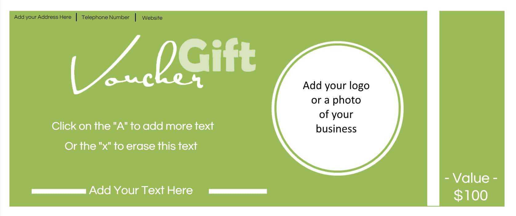 Gift Vouchers Intended For Company Gift Certificate Template