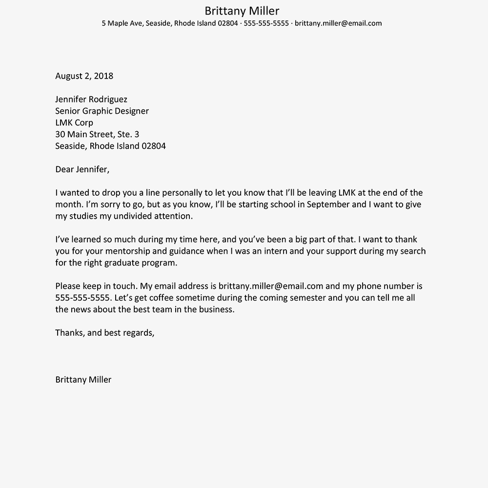 Goodbye Letter Examples When Leaving A Job Intended For Sorry You Re Leaving Card Template