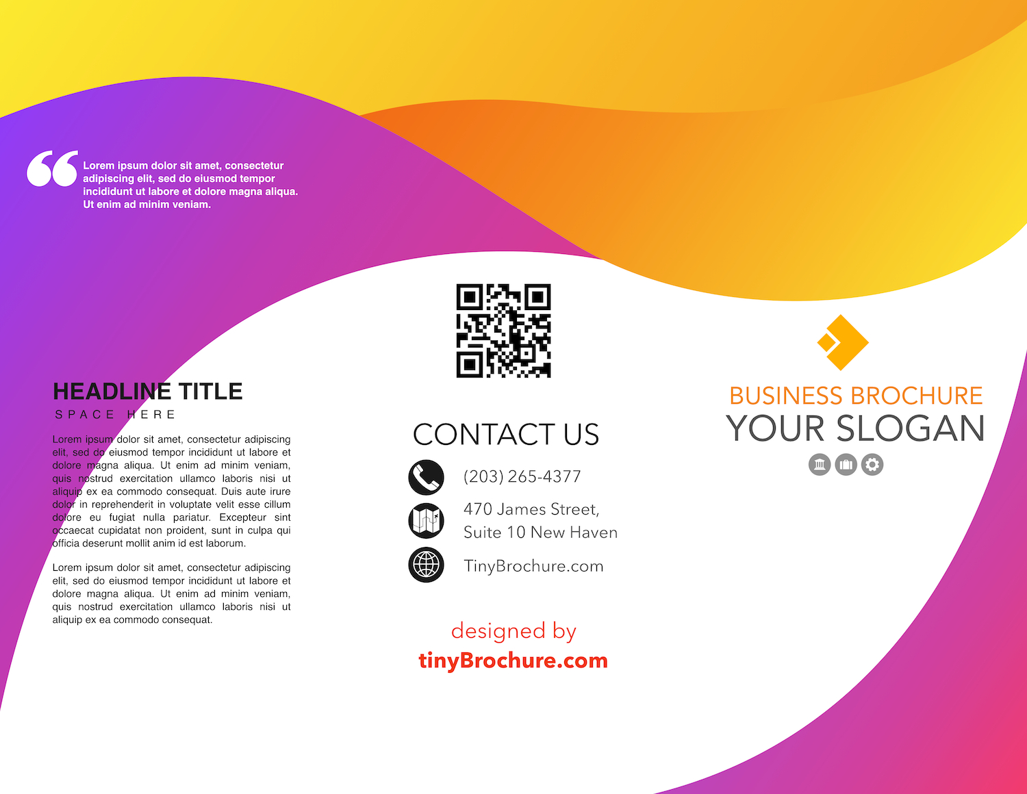 Google Slides Travel Brochure Template In Brochure Template For Google Docs